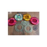 Airbrush Tattoo 6 Adet Birden 3 Boyutlu Desen Çizim Cetveli Spirograph