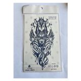 Airbrush Tattoo Antik Köpek 18X11 Cm Yarı Kalıcı Geçici Dövme