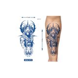 Airbrush Tattoo Anubis 1 Ay Kalıcı Geçici Dövme Yapıştırma Dövme