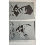 Airbrush Tattoo Büyük Boy Atatürk Stencil Kalıp 2 Adet Birden