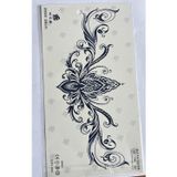 Airbrush Tattoo Büyük Boy Bel Göğüs Sırt İçin 28X15 Cm Gzxt-019 Yarı Kalıcı Geçici Dövme