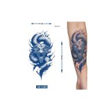 Airbrush Tattoo Dragon Saldırısı 1 Ay Kalıcı Geçici Dövme Yapıştırma Dövme
