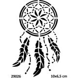 Airbrush Tattoo Düş Kapanı Yapışkanlı Stencil Süsleme ve Boyama Kalıbı Stencil Kalıp