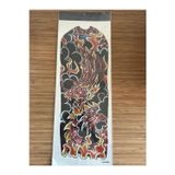 Airbrush Tattoo Ejderha 1 Hafta Kalıcı Tam Kol Bacak Yapıştırma Geçici Dövme 46 Cm