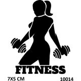 Airbrush Tattoo Fitness Sporcu Modeli Yapışkanlı Stencil Süsleme ve Boyama Kalıbı