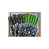 Airbrush Tattoo Geçici Dövme Kına Seti, 6 Siyah 6 Kırmızı, 81 Desen Hediyeli