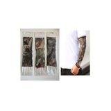 Airbrush Tattoo Giyilebilir Dövme Sleeve, 3 Çift 6 Adet, Esnek Dikişsiz Malzeme