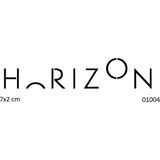 Airbrush Tattoo Horizon Ufuk Yapışkanlı Stencil Süsleme ve Boyama Kalıbı