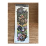 Airbrush Tattoo İskelet 1 Hafta Kalıcı Tam Kol Bacak Yapıştırma Geçici Dövme 46 Cm