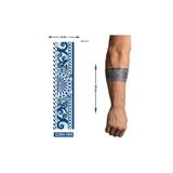 Airbrush Tattoo Kol Ve Ayak İçin Şerit 28X6 Cm Gzbh-004 Yarı Kalıcı Geçici Dövme