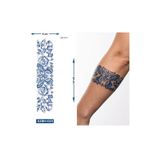 Airbrush Tattoo Kol Ve Ayak İçin Şerit 28X6 Cm Gzbh-023 Yarı Kalıcı Geçici Dövme