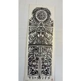 Airbrush Tattoo Maori 1 Hafta Kalıcı Tam Kol Kaplama Bacak Yapıştırma Geçici Dövme 46 Cm