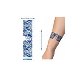 Airbrush Tattoo Melek Çocuk Kol ve Ayak İçin Şerit Bant Dövmesi Yarı Kalıcı Geçici Dövme