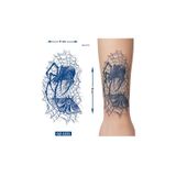 Airbrush Tattoo Örümcek Tuzağı 18X11 Cm Yarı Kalıcı Geçici Dövme