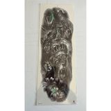 Airbrush Tattoo Prens Aslan 1 Hafta Kalıcı Tam Kol Bacak Yapıştırma Geçici Dövme 46 CM