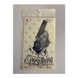 Airbrush Tattoo Tabanca 18X11 Cm Yarı Kalıcı Hayalet Geçici Dövme Yapıştırma Dövme