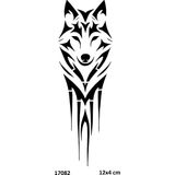 Airbrush Tattoo Tribal Kurt Yapışkanlı Stencil Süsleme ve Boyama Kalıbı Stencil Kalıp