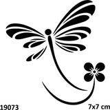 Airbrush Tattoo Yusufçuk Yapışkanlı Stencil Süsleme ve Boyama Kalıbı Stencil Kalıp