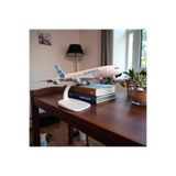 Airbus A380 Metal Maket Uçak, Beyaz, Tek Ebat