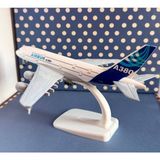Airbus A380 Metal Maket Uçak Myk Hediye ve Sanat Atölyesi - 010 - Beyaz