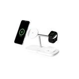 AirCharger Trio Pro Qi2/MagSafe Özellikli 15W iPhone/Android Özellikli 3’ü 1 Arada Şarj Standı