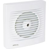 Aircol 120LIK Otomatik Panjurlu Sessiz, Dekoratif, Plastik Banyo Fanı / Aspiratörü 160 M³/h