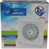 Aircol 150 Aspiratör Kolay Montaj Özelliği ile 300 m3/h Hava Debisi 0,7 kg Beyaz