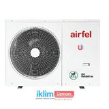 Airfel 16 Kw İnverter Monoblok Hava Kaynaklı Isı Pompası beyaz