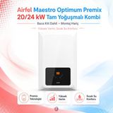 Airfel Maestro Optimum Premix 20/24 Kw Tam Yoğuşmalı Kombi (Baca Kiti Dahil) (Montaj Hariç)