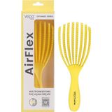 Airflex Dolaşık Saç Açma Fırçası, Kolay Tarama, Elektriklenme Önleyici Tarak (Sarı) - Çok Renkli