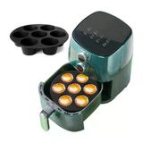 Airfryer Silikon Muffin Kek Kalıbı Cupcake Hava Fritözü Kalıbı Air Fryer Aksesuarı
