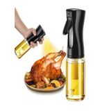 Airfryer Yağ Spreyi Püskürtücü Cam Yağdanlık Şişe 225 Ml Büyük Bo