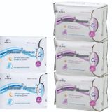 Airiz 10Lu 3 Paket + 8Li Gece 2 Paket Hijyenik Kadın Pedi Seti (5 Paket 46 Adet)
