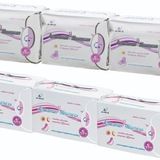 Airiz 10Lu Gündüz 3 Paket + 30Lu Günlük 3 Paket Hijyenik Kadın Pedi Seti (6 Paket 120 Adet)