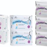 Airiz 10Lu Gündüz 3 Paket + 8Li Gece 2 Paket + 30Lu Günlük 2 Paket Hijyenik Kadın Pedi Seti (7 Paket 106 Adet)