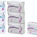 Airiz 8Li Gece 3 Paket + 10Lu Gündüz 3 Paket + 30Lu Günlük 1 Paket Hijyenik Kadın Pedi Seti (7 Paket 84 Adet)