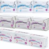 Airiz 8Li Gece 3 Paket + 10Lu Gündüz 3 Paket + 30Lu Günlük 3 Paket Hijyenik Kadın Pedi Seti (9 Paket 136 Adet)