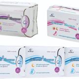 Airiz 8Li Gece 3 Paket + 10Lu Günlük 1 Paket + 30Lu 1 Paket Hijyenik Kadın Pedi Seti (5 Paket 64 Adet)