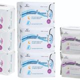 Airiz 8Li Gece 3 Paket + 30Lu Günlük 3 Paket + 10Lu Gündüz 2 Paket Hijyenik Kadın Pedi Seti (8 Paket 134 Adet)