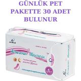 Airiz Günlük Ped ( 30 Adet ) Emici Yapısı Yumuşak Pamuklu Katman Kadın Pedi