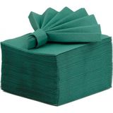 Airlaid Kumaş Dokulu Peçete 40X40 cm – 1/4 Katlama, 50’li Paket, Şık ve Dayanıklı - Yeşil