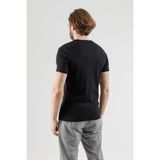Airlife Sportswear Fv 9 I V Yakalı Esnek Erkek Tişörtü Siyah