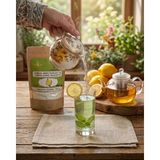 Airobazar Grip Soğuk Algınlığı Çayı, Limon Nane Okaliptus Çayı, Doğal Içerikli, Ferahlatıcı Bitki Çayı - 500 gram