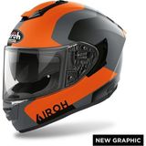 Aıroh ST.501 Dock Orange Matt Kask