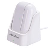 Airpod Şarj Cihazı, Kablosuz Şarj İstasyonu, Airpods 3. / 2. Nesil ve Airpods Pro için Tasarlanmıştır, AirPods için Kablosuz Şarj Kılıfı ile Uyumlu -Beyaz