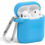 Airpods 1. Nesil / 2. Nesil Uyumlu Kılıf Silikon Kapak Arka Koruma Kabı Koruyucu Kılıf - Mavi - Airpod Nesil 1/2