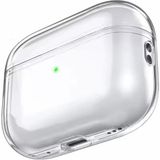 Airpods 3 Nesil Için Kılıf Içi Süet Darbelere Dayanıklı Parmak Izi Karşıtı Magsafe Şarj ile Uyumlu Apple Airpods 3 Nesil Uyumlu Kılıf (Şeffaf)