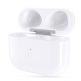 AirPods 3. Nesil ile Kablosuz Şarj Kutusu Değiştirme, Sadece AirPod 3. Nesil Şarj Kılıfları ile Uyumlu, Mavi Diş Eşleştirme Senkronizasyon Düğmesi ve L-Portlu, Beyaz (Kulaklıksız)