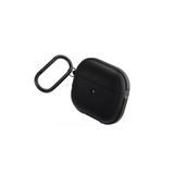 Airpods 3.Nesil Kılıf Valencia Serisi Aliminyum İskelet Microrepel™ Kablosuz Şarj Destekli Black