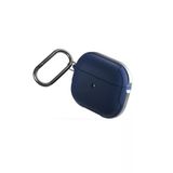 Airpods 3.Nesil Kılıf Valencia Serisi Aliminyum İskelet Microrepel™ Kablosuz Şarj Destekli Blue